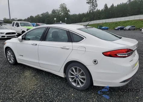 2017 Ford Fusion Se Hybrid из США, поврежденный, VIN 3FA6P0LU5HR409410